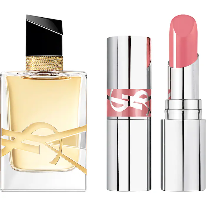 YSL MINI LIBRE EAU DA PARFUM + LOVESHINE LIPSTICK DUO GIFT SET