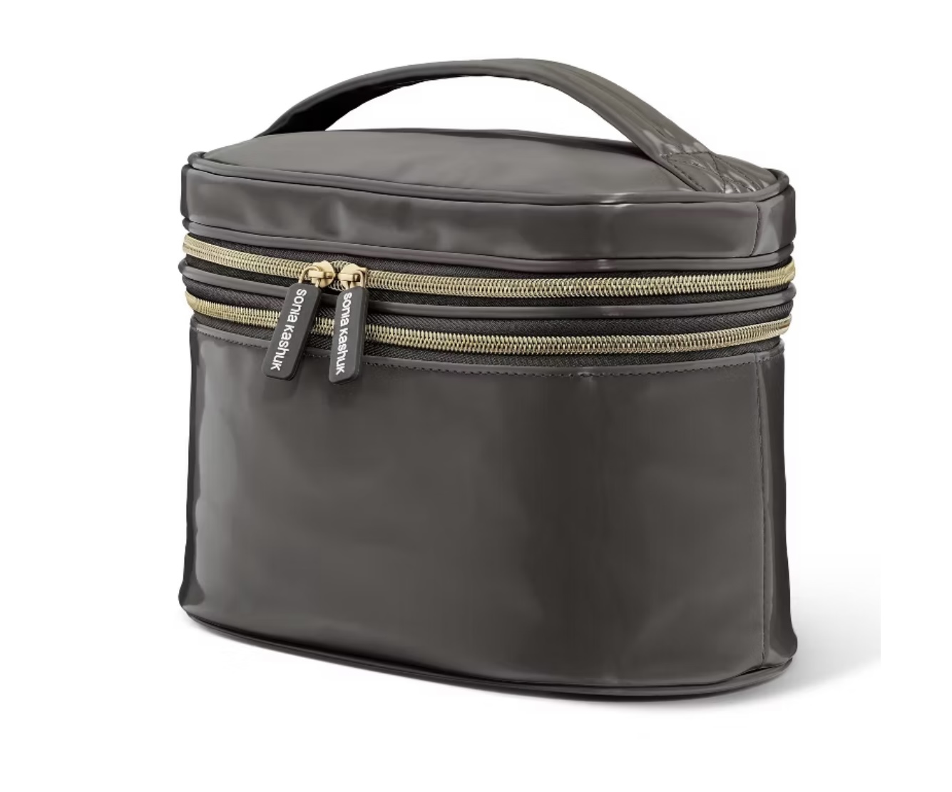 SONIA KASHUK DOUBLE-ZIP TRAIN CASE