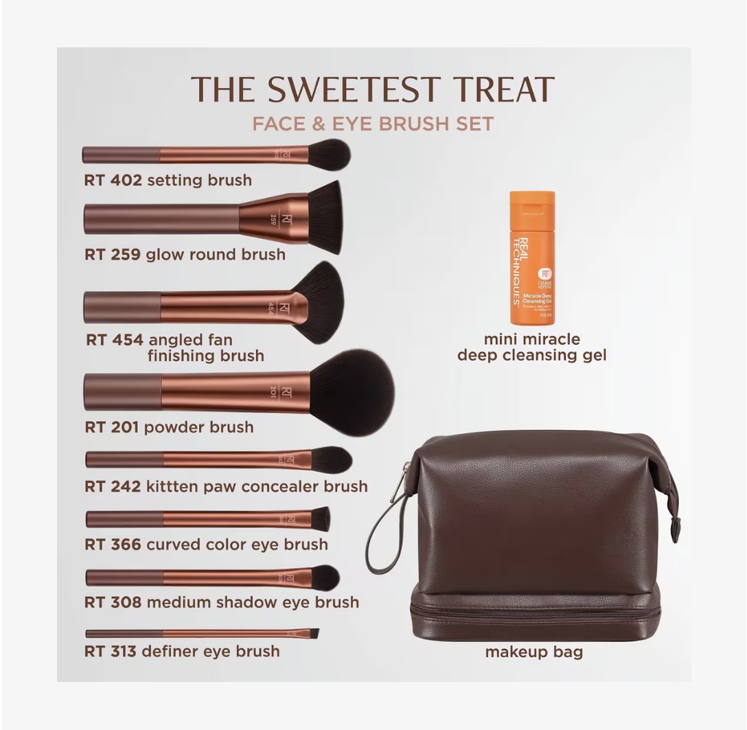 REAL TECHNIQUES THE SWEETEST TREAT