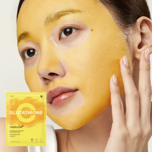 MEDICUBE DEEP VITA C GLUTATHIONE BRIGHTENING MASK 