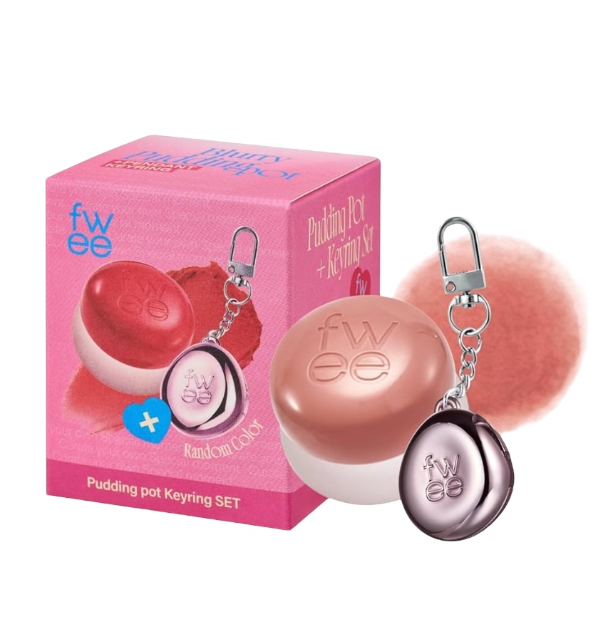 FWEE BLURRING PUDDING POT + PENDANT KEYRING