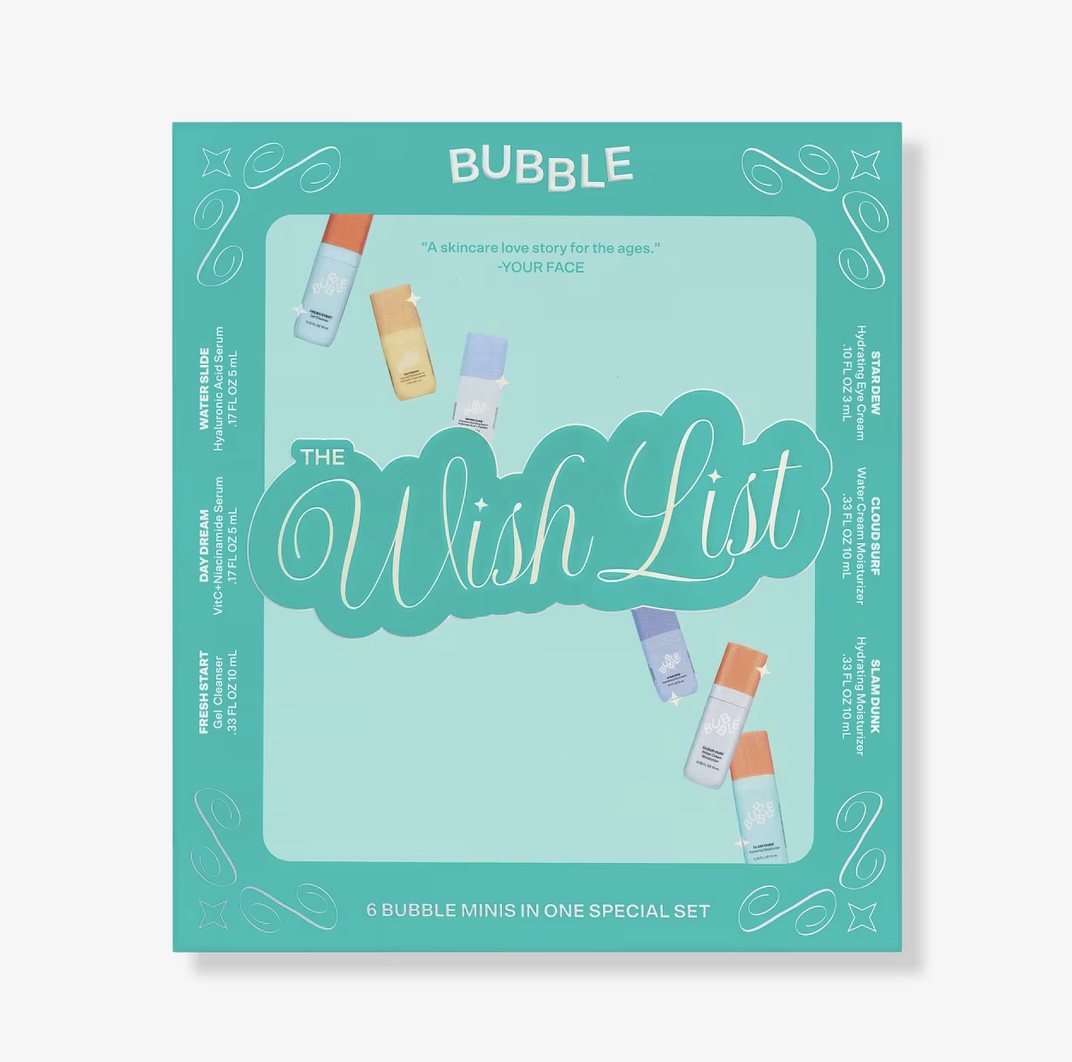 BUBBLE THE WISH LIST MINI ESSENTIALS SET