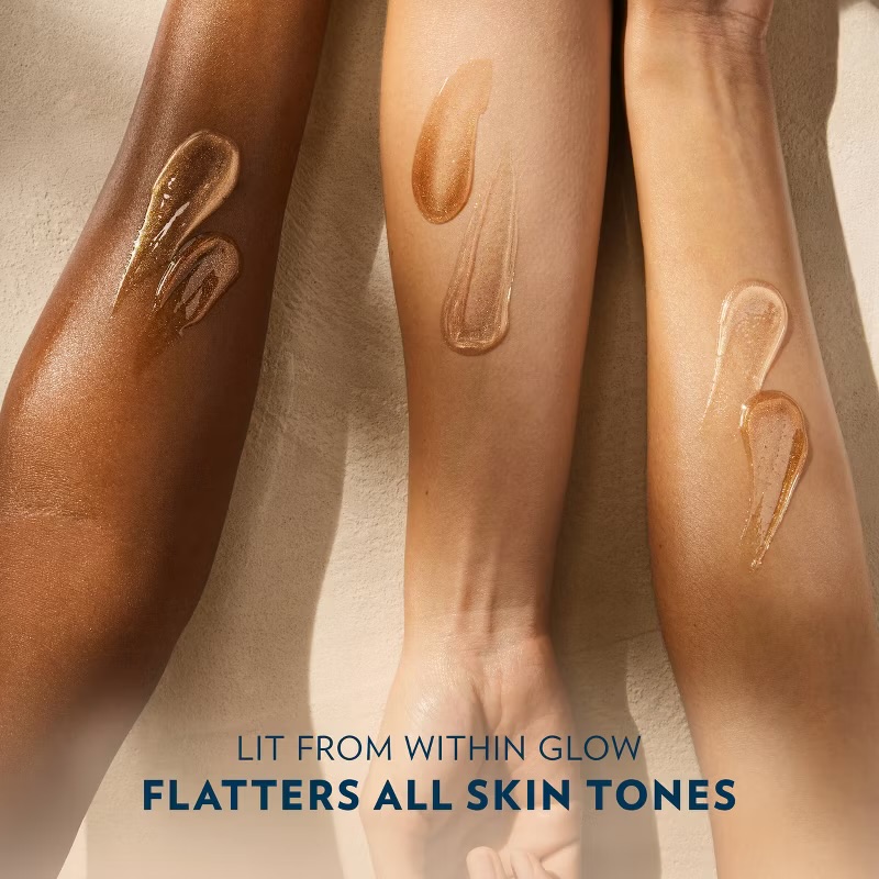 VASELINE GLAZED AND GLISTEN SHIMMER GEL OIL