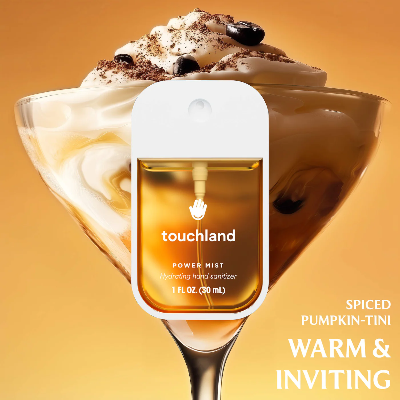 TOUCHLAND LIMITED EDITION POWER MIST HYDRATING HAND SANATIZER SEASONAL TRÍO SET 