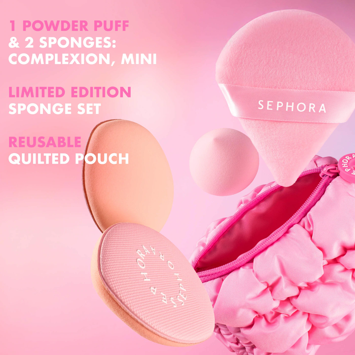 SEPHORA PILLOW DREAM SPONGE SET 