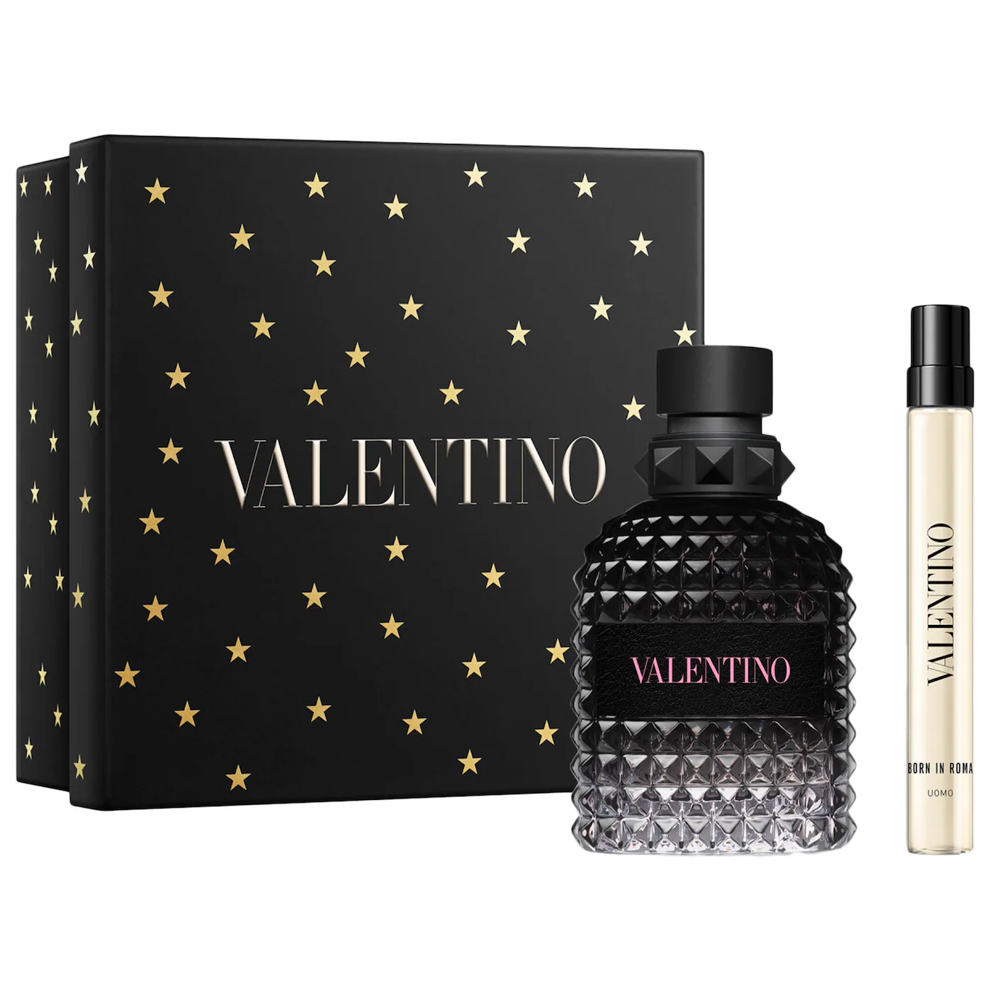 VALENTINO UOMO BORN IN ROMA EAU DE TOILETTE COLOGNE DUO SET