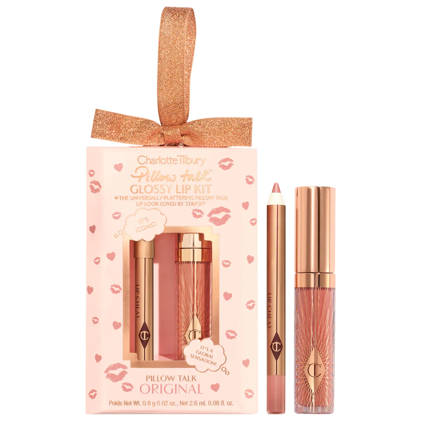 CHARLOTTE TILBURY MINI PILLOW TALK GLOSSY LIP DUOS