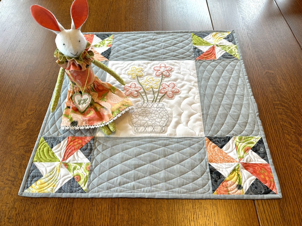 Bunny and Quilt