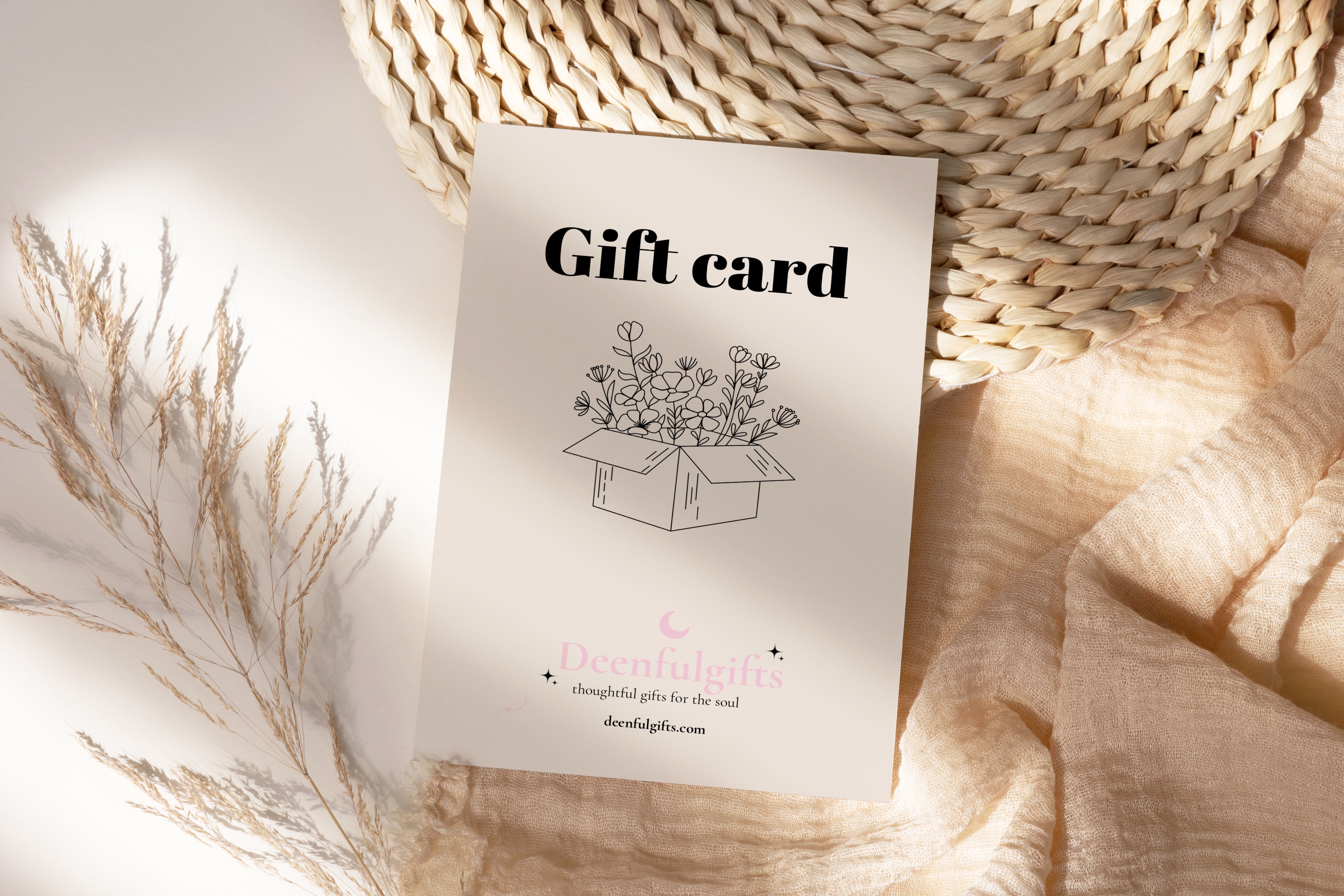 Digital Gift card – Flowerbox (Choose your amount)