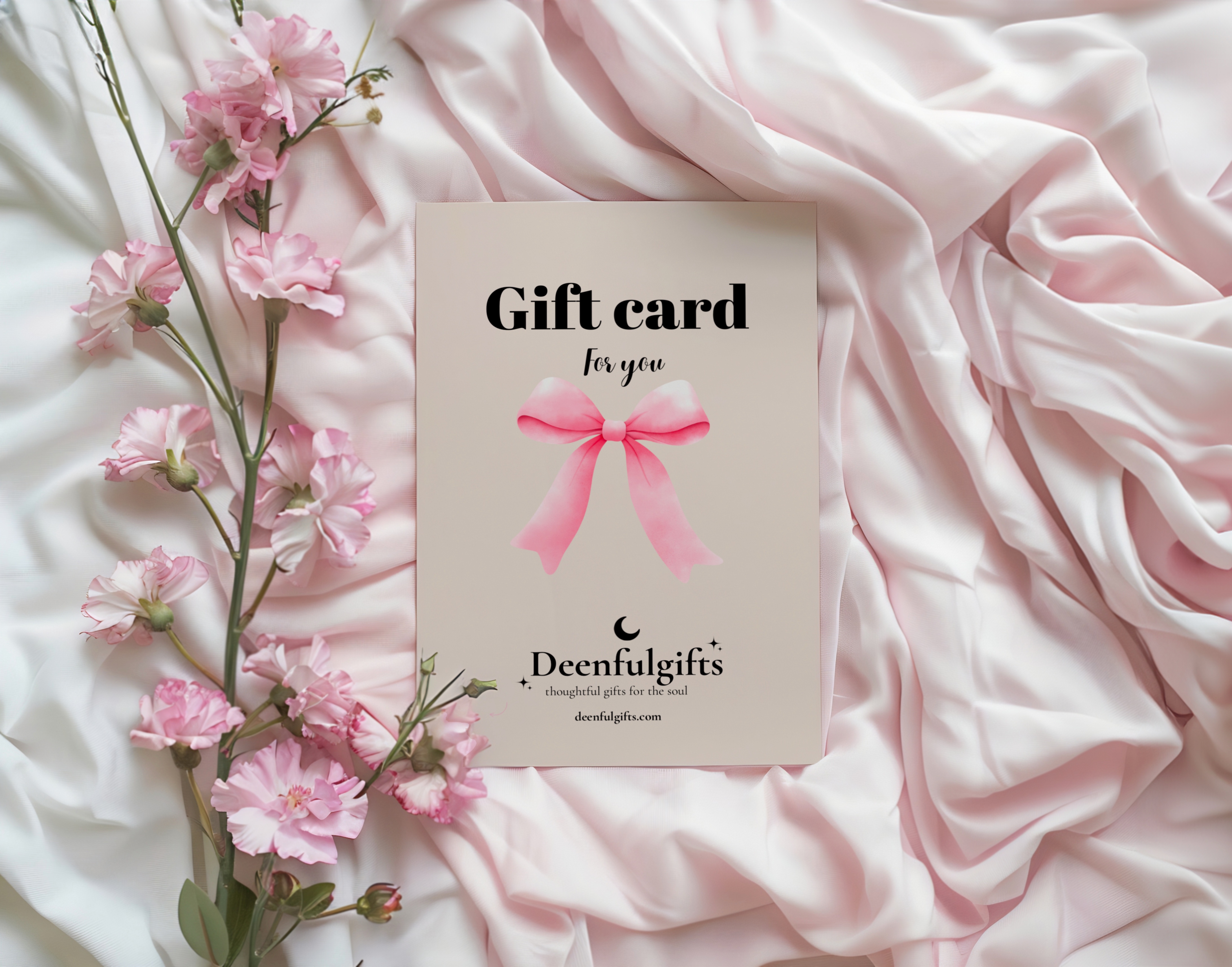 Digital Gift card – For you (Choose your amount)