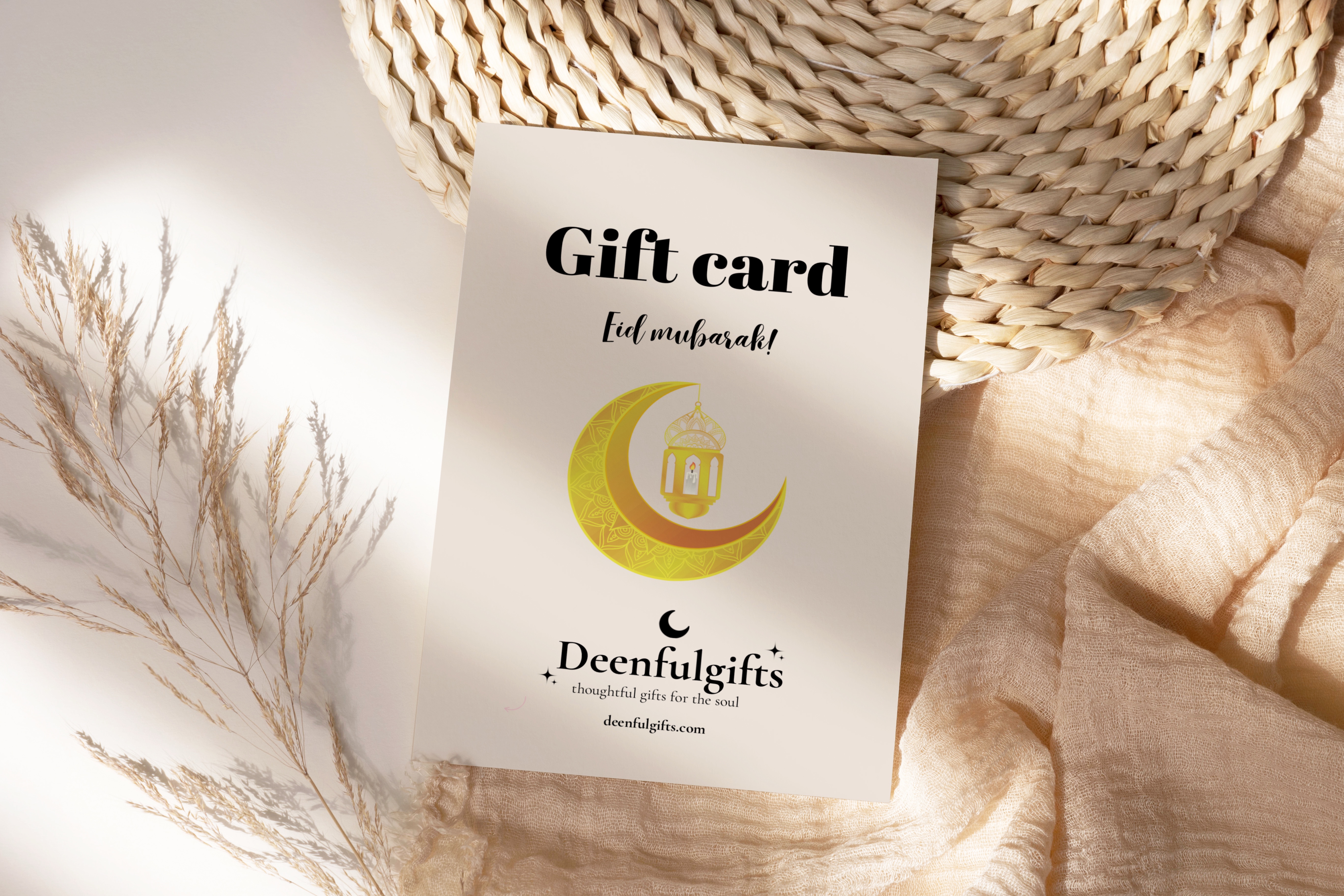 Digital Gift card – Eid Mubarak (Choose your amount)