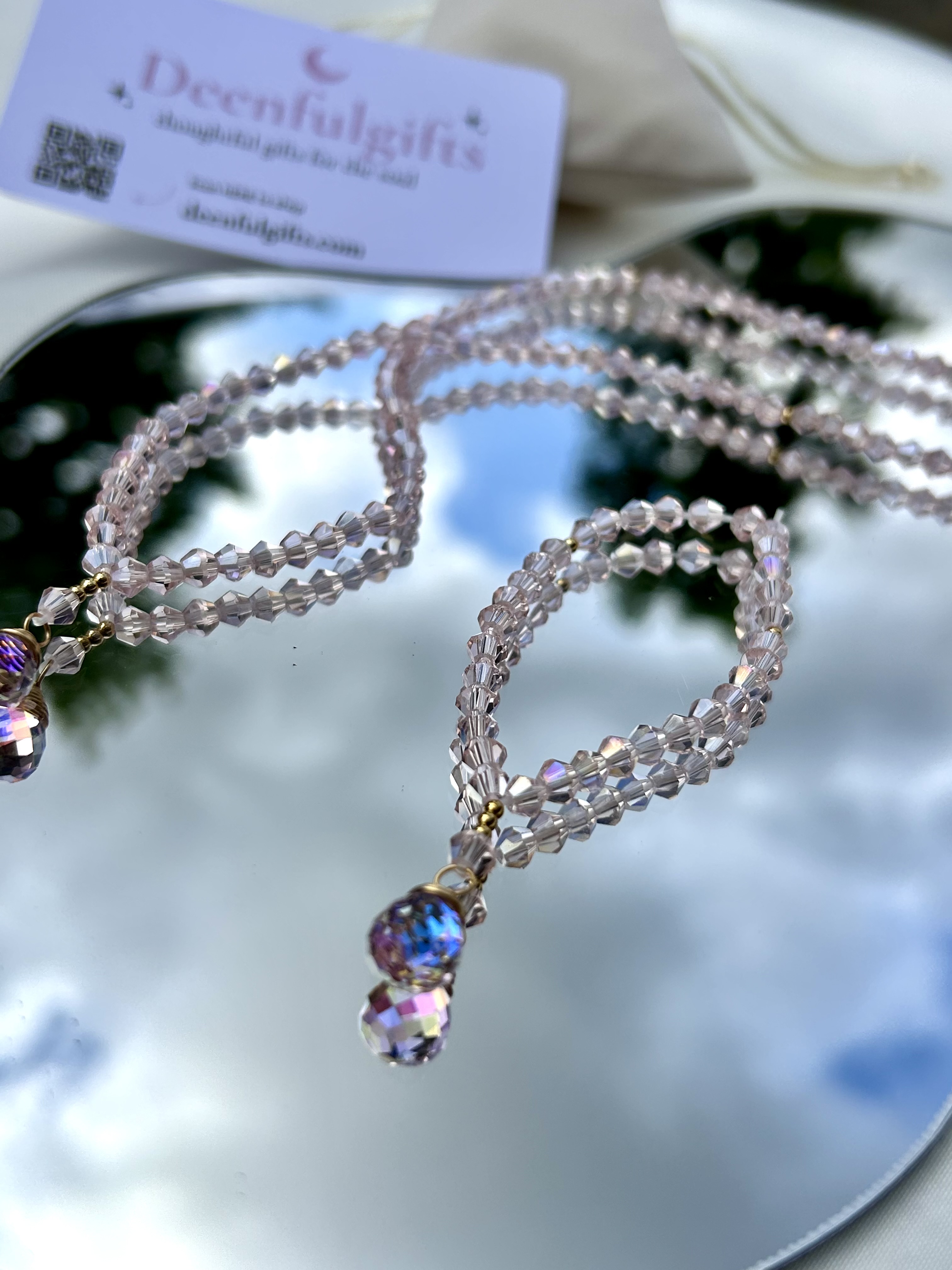 Elegant Diamant Duo – Petite Tasbeeh Treasures