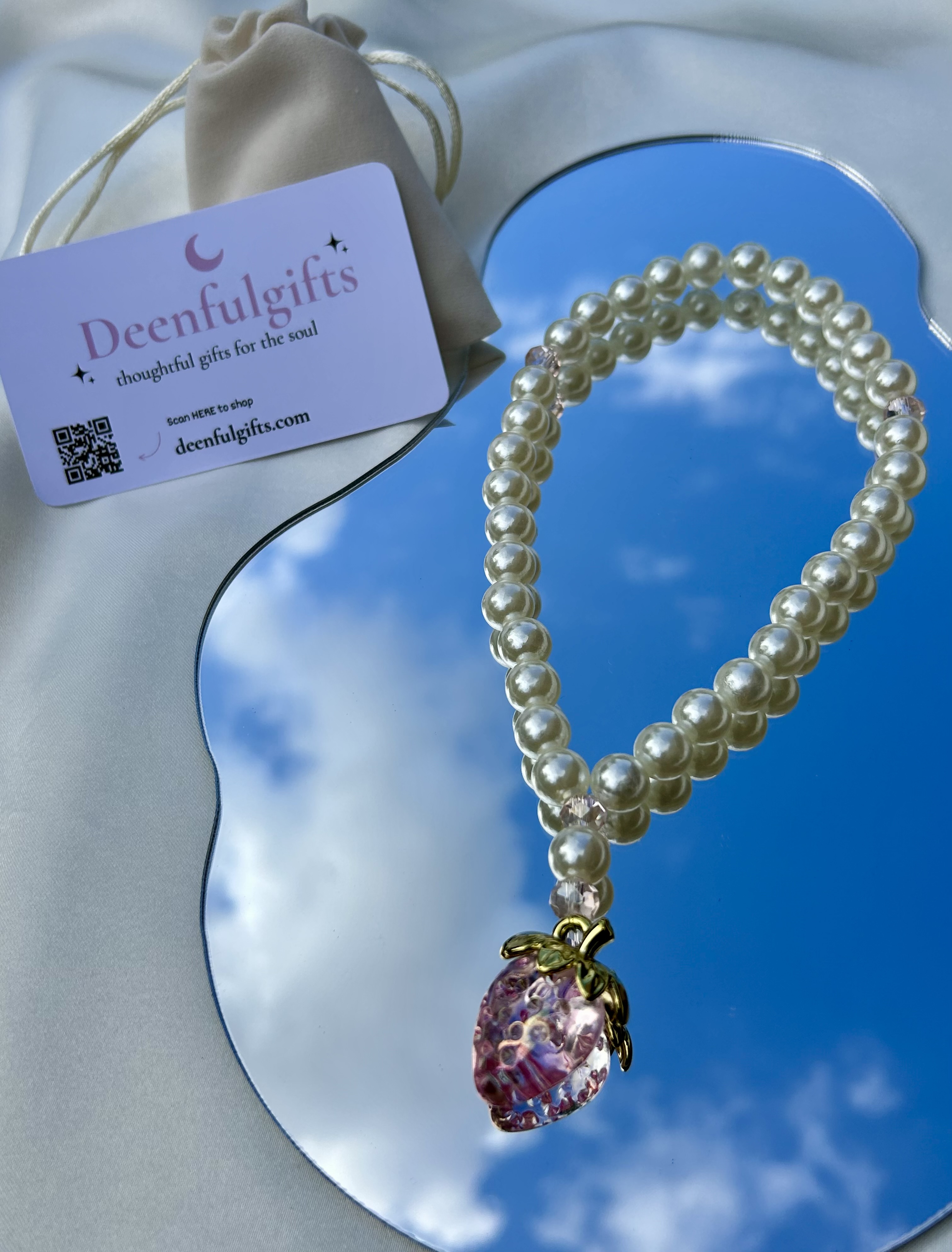 Chunky Strawberry Love (Pink) – Special Tasbeeh Collection