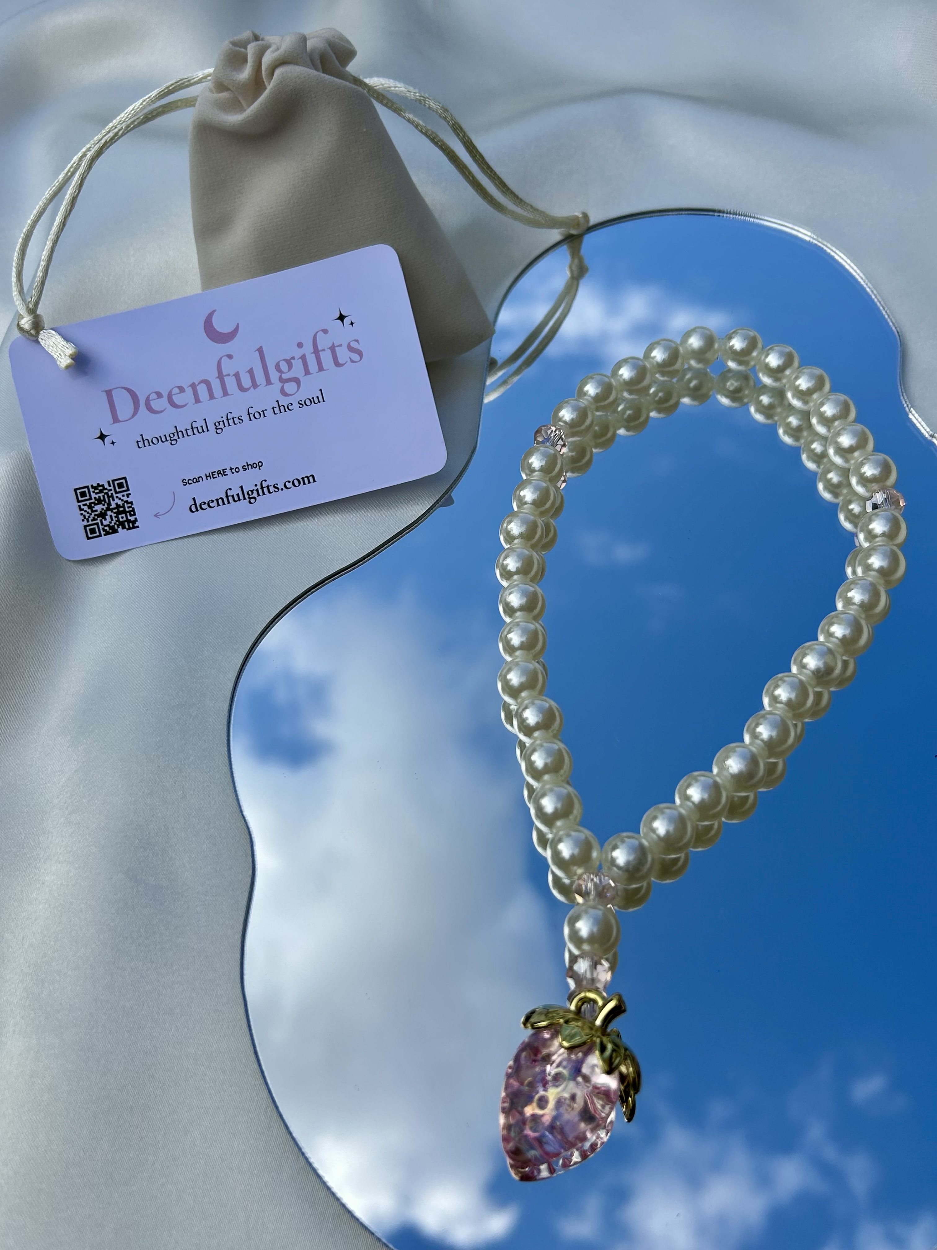 Chunky Strawberry Love (Pink) – Special Tasbeeh Collection