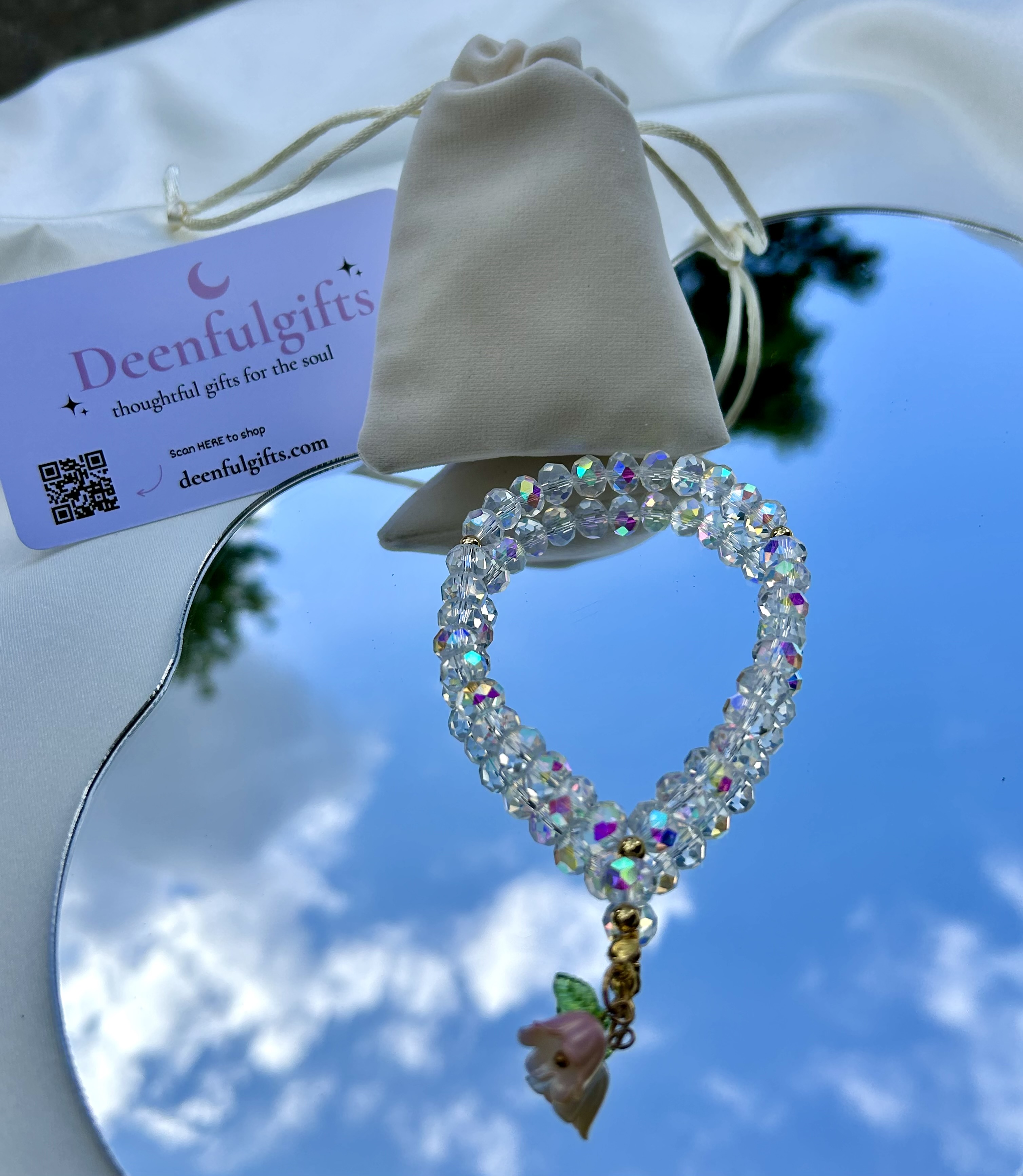 Crystal Flower Tasbeeh – Premium Tasbeeh Collection