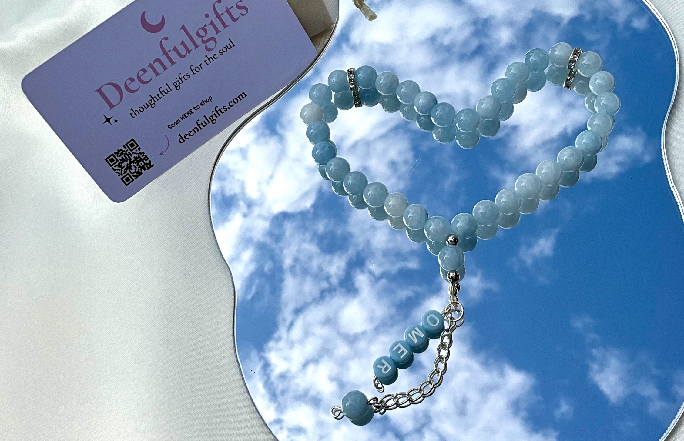 Blue Name Tasbeeh – Personalized Tasbeeh Collection