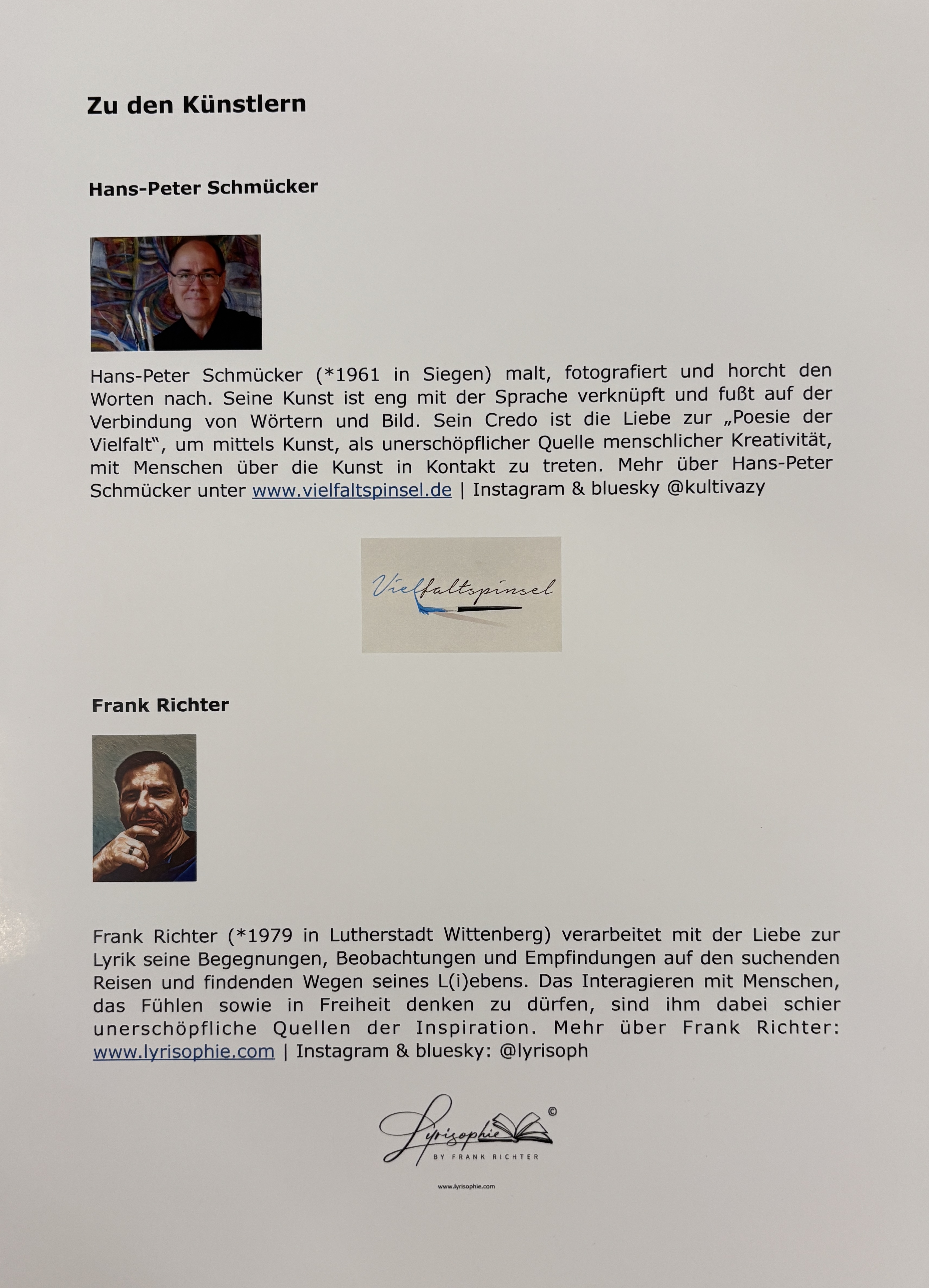 Kalender "Immerwährend - Fotografie, Malerie & Lyrik"