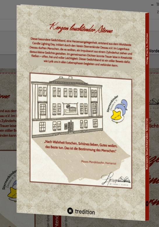 Gedichtesammlung "Kerzen leuchtender Sterne"