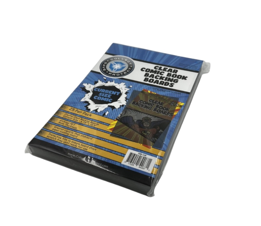 300ct CURRENT Comic Clear Back Boards - FREE SHIPPING!!!