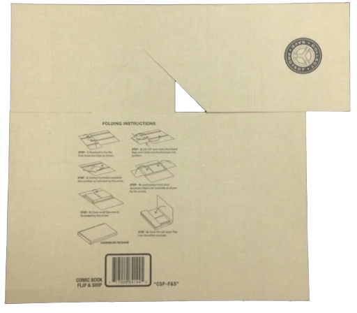 140ct CSP COMIC BOOK FLIP & SHIP BOX - FREE SHIPPING!!!