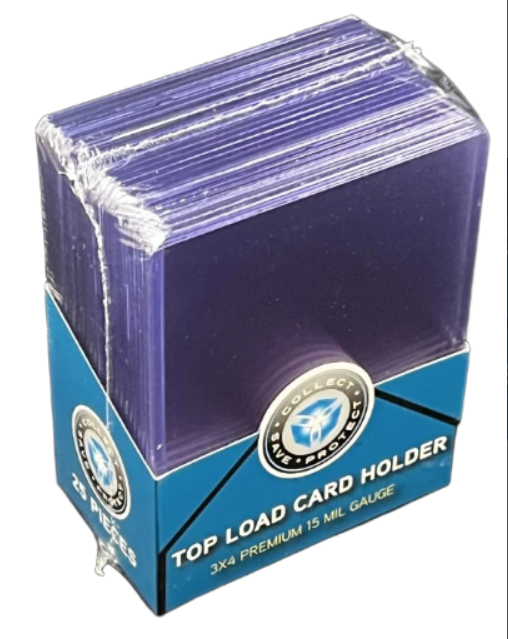 1000ct CSP 35pt TOPLOAD 3X4 15MIL 25CT - 40 PACKS - FREE SHIPPING!!!