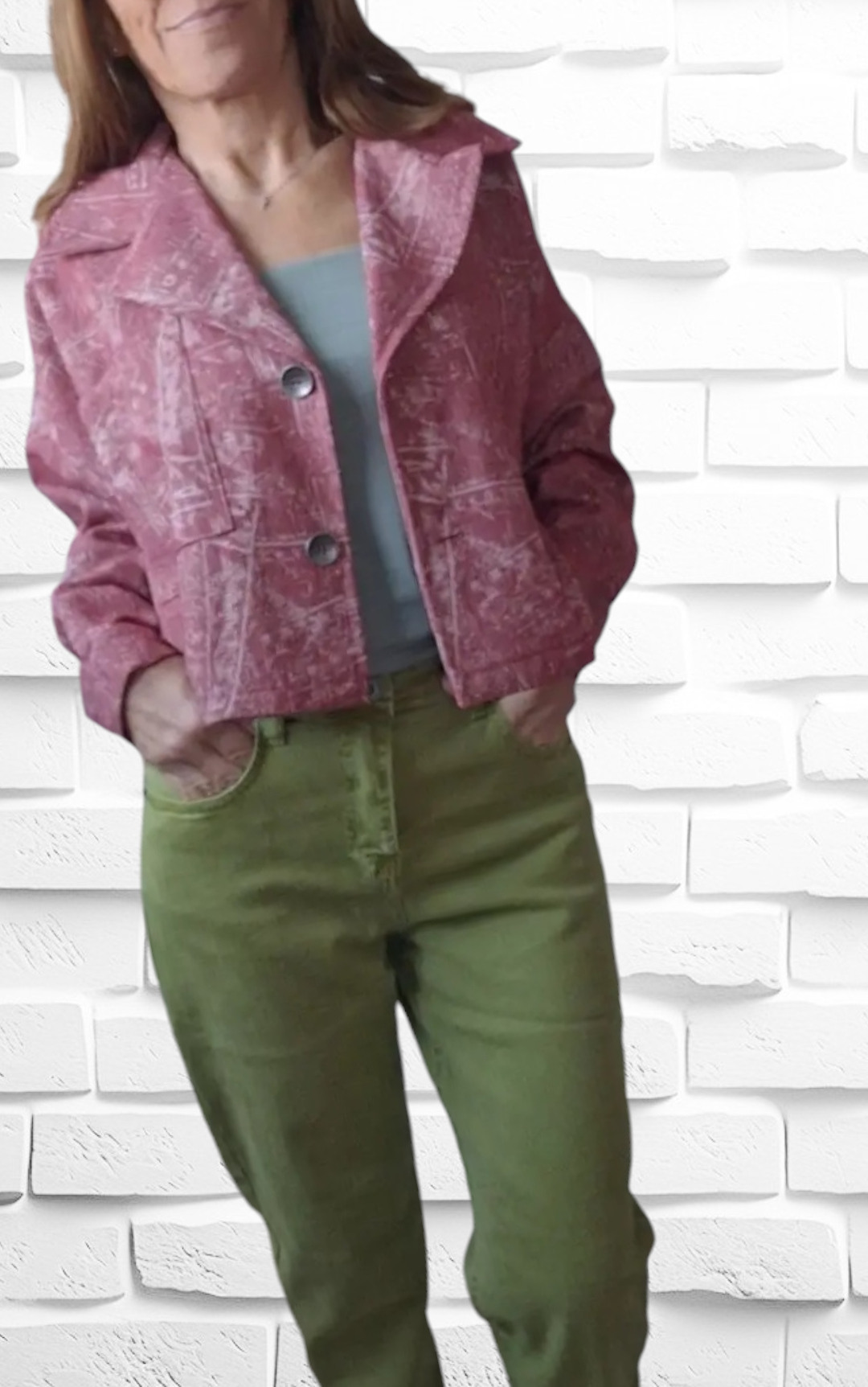 Pantalon vert olive