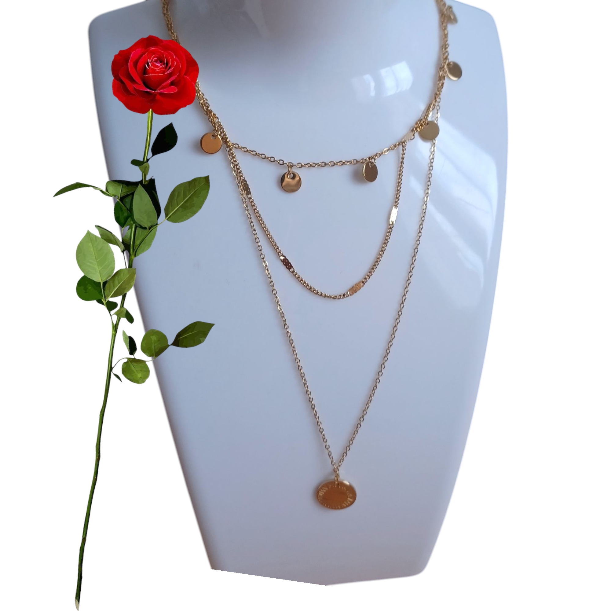 le collier Maeva trois en un