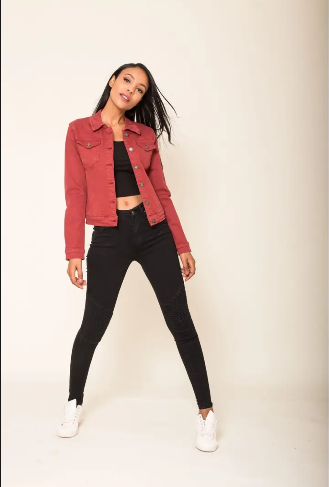Veste en jean