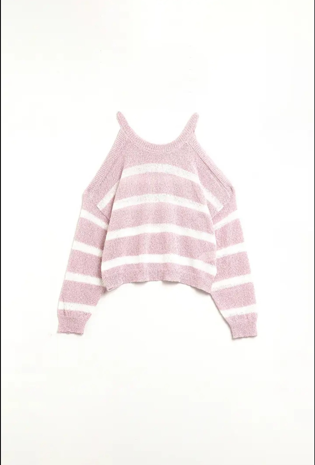 Pull dénudé aux épaules