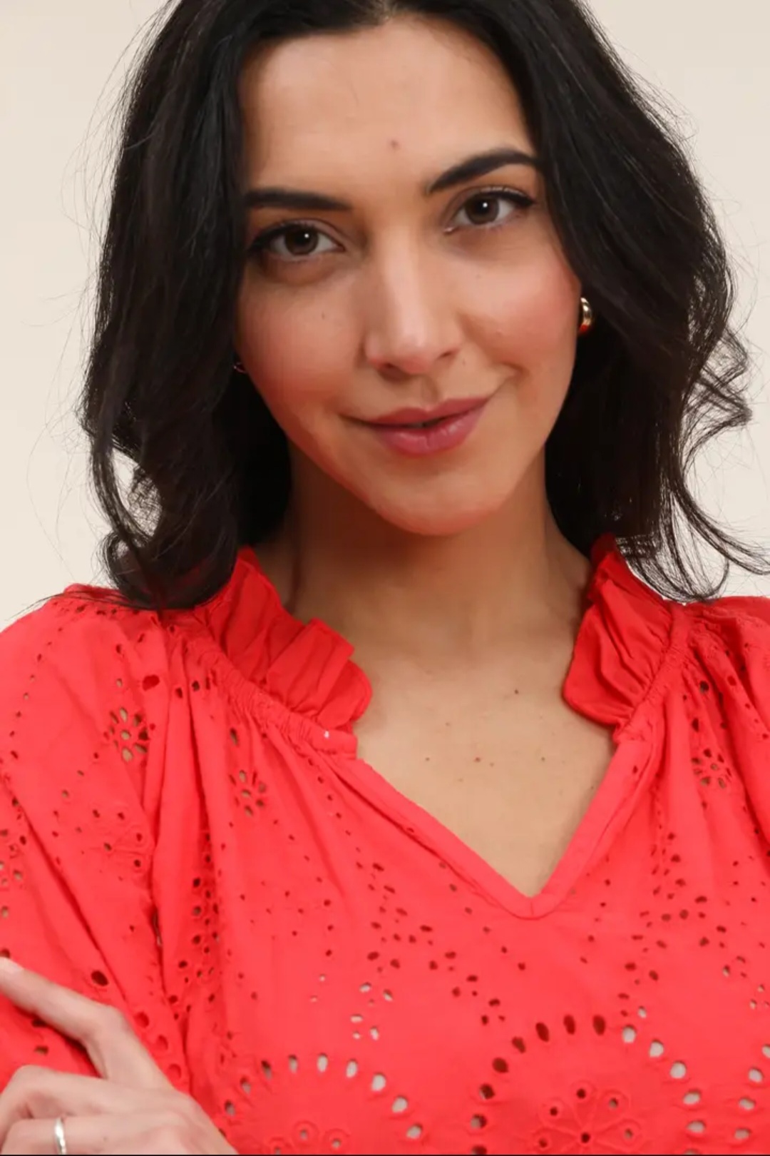 La blouse à broderies anglaise