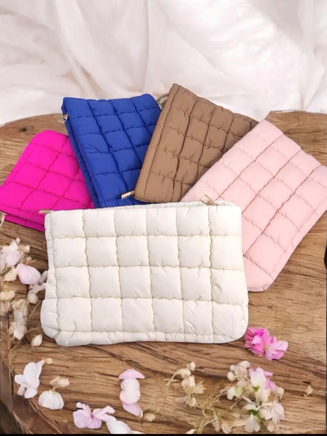 La pochette matelassée
