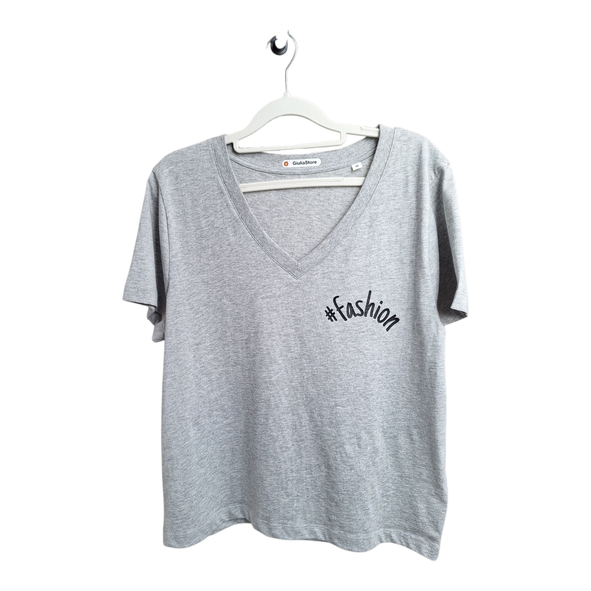 T-shirt gris femme