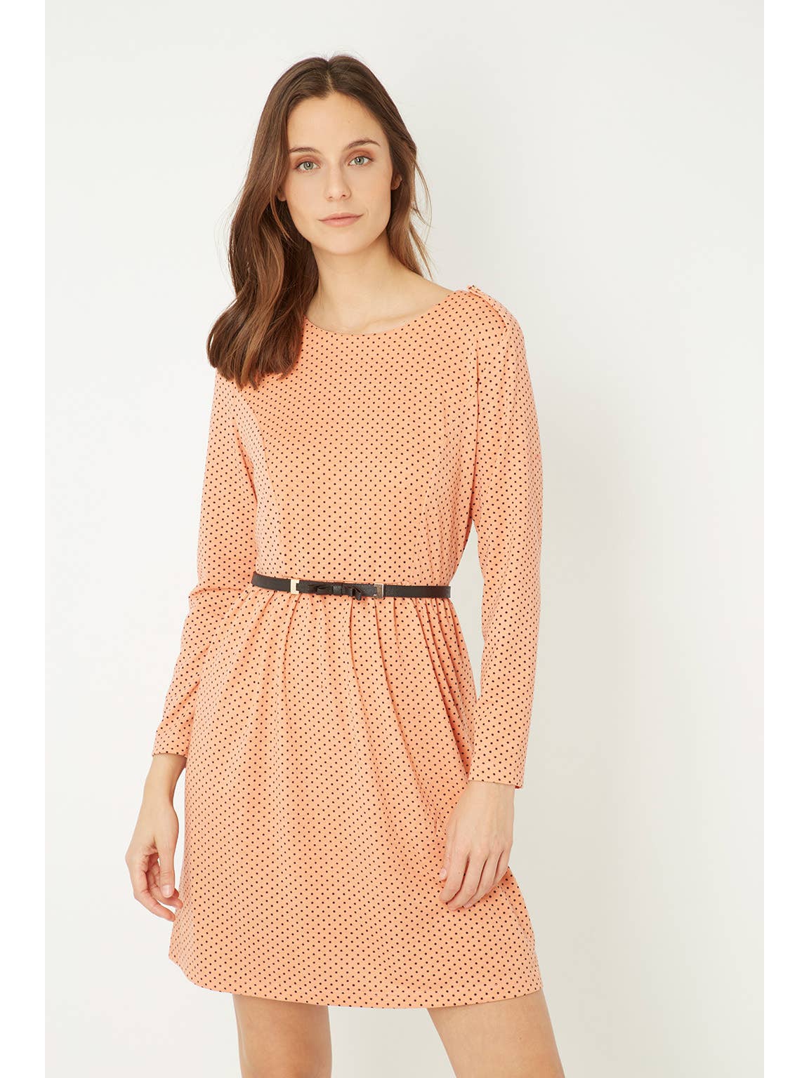 Robe à pois mini