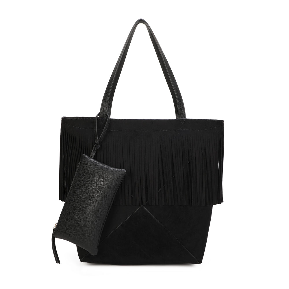 Le cabas élégant en suédine