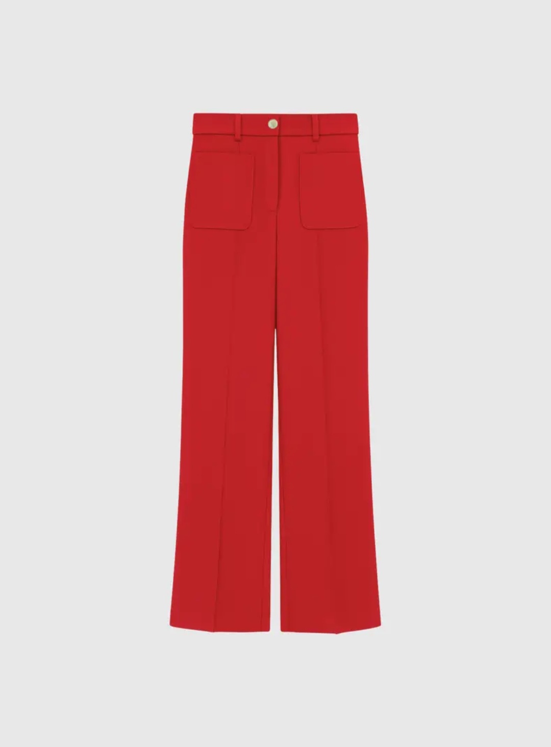 Pantalon poches plaquées élégant 
