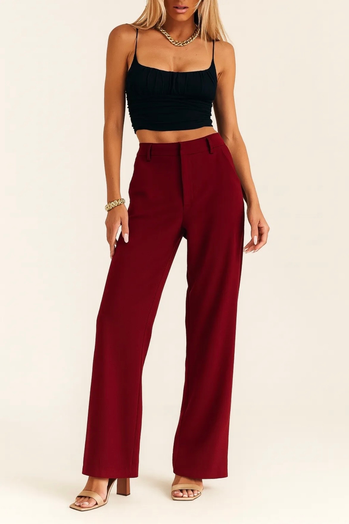 Le pantalon polyester léger