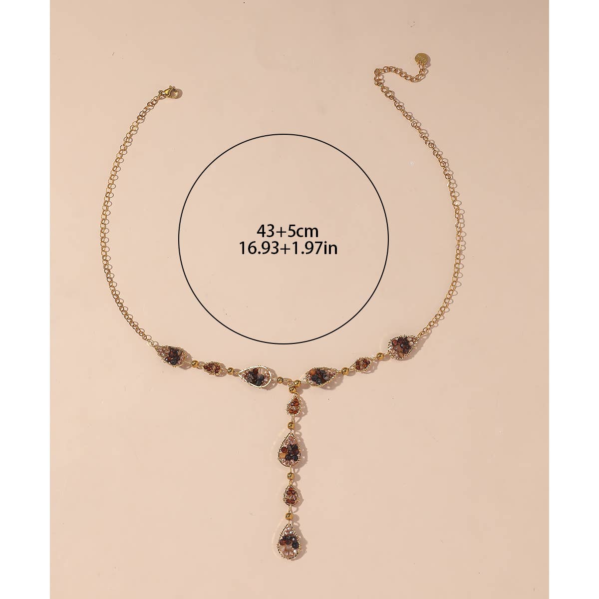 Collier pendentif doré