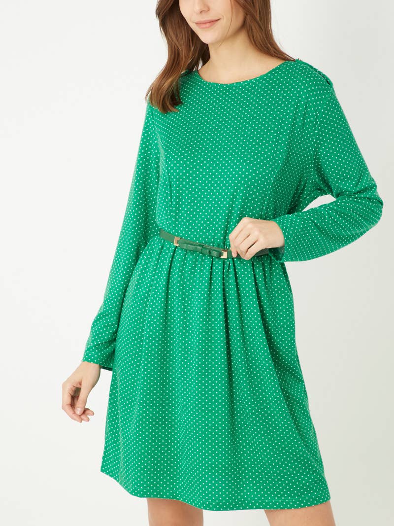 Robe à pois mini