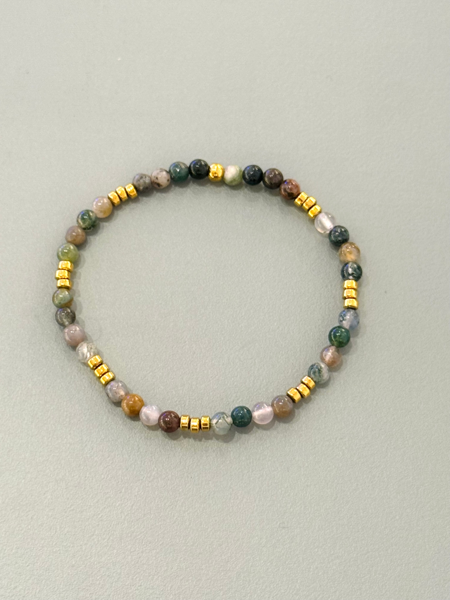  Bracelet élastique d'été Aloa avec pierres minérales