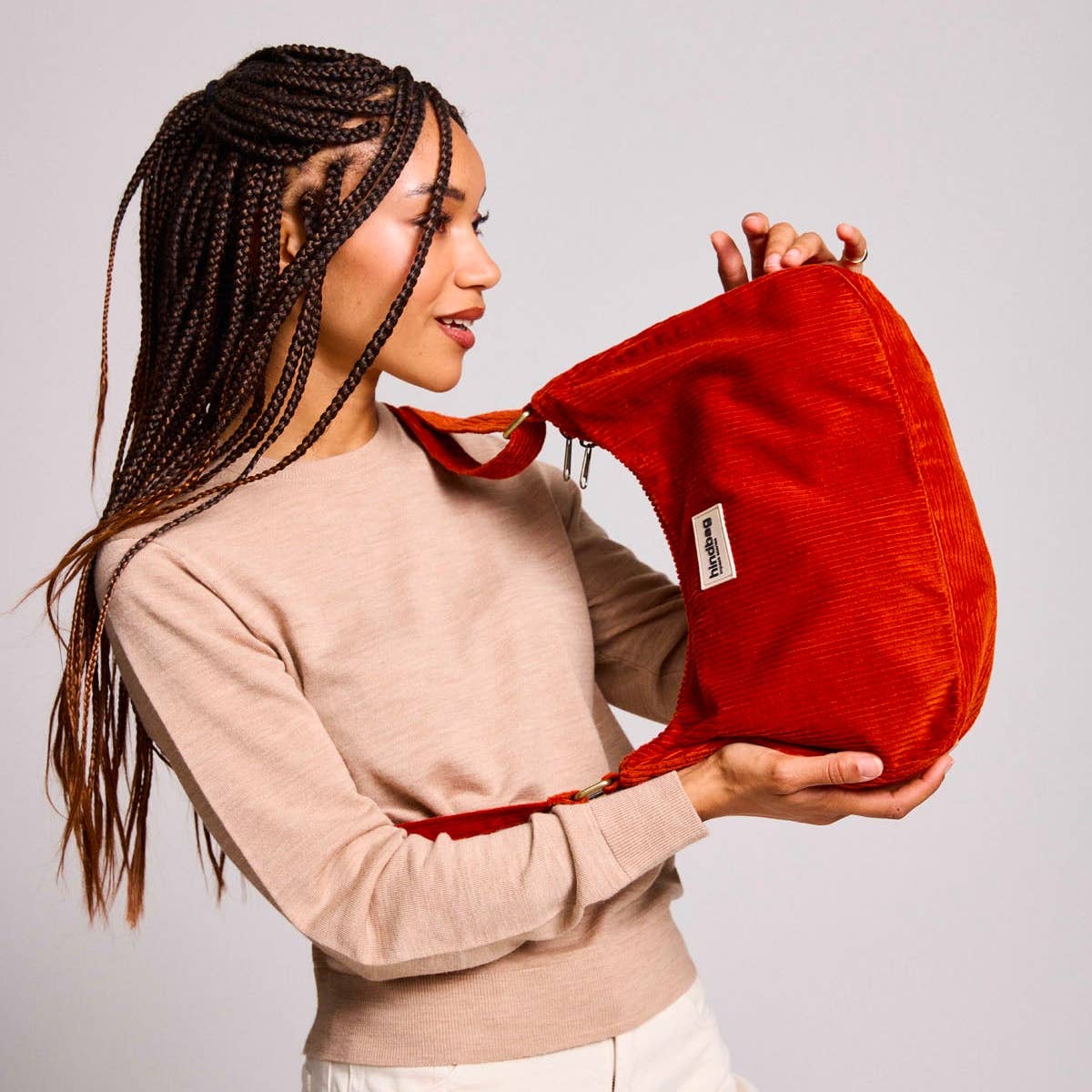 Sac à main couleur brique
