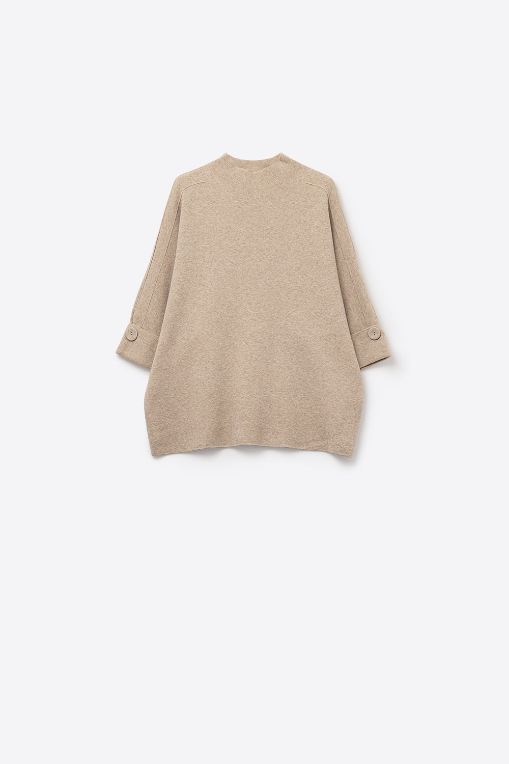 Le pull avec détail boutons