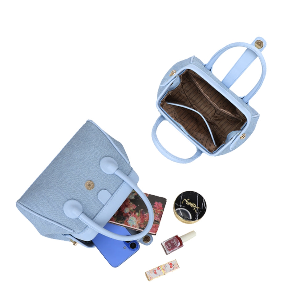 Le sac, allure, douce et raffiné