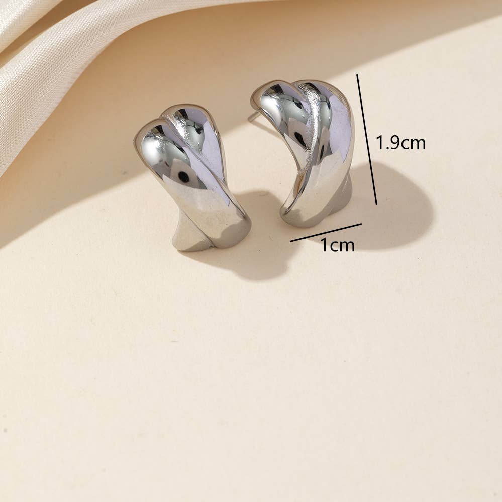 Les bijoux oreilles en X