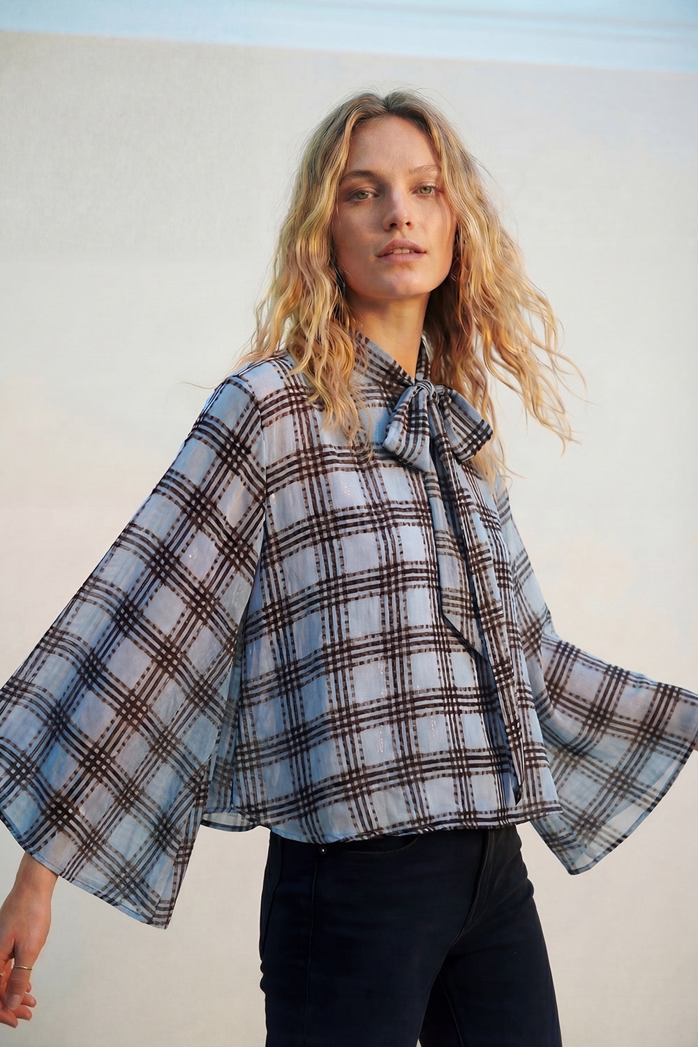 Le chemisier en chiffon l