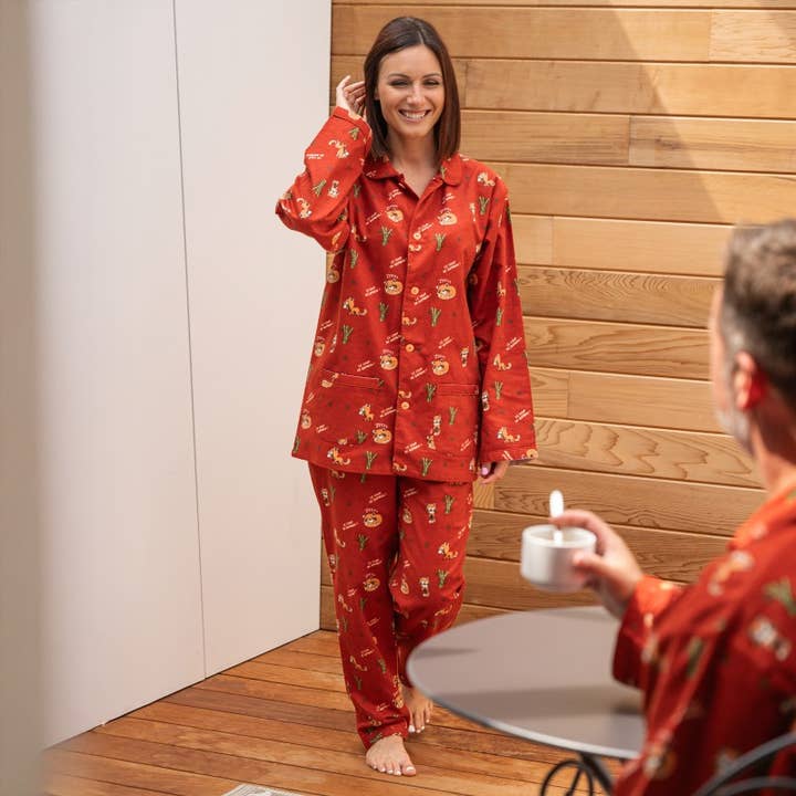 Le pyjama flanelle le coup de bambou mixte