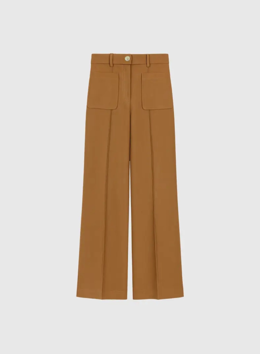 Pantalon poches plaquées élégant 