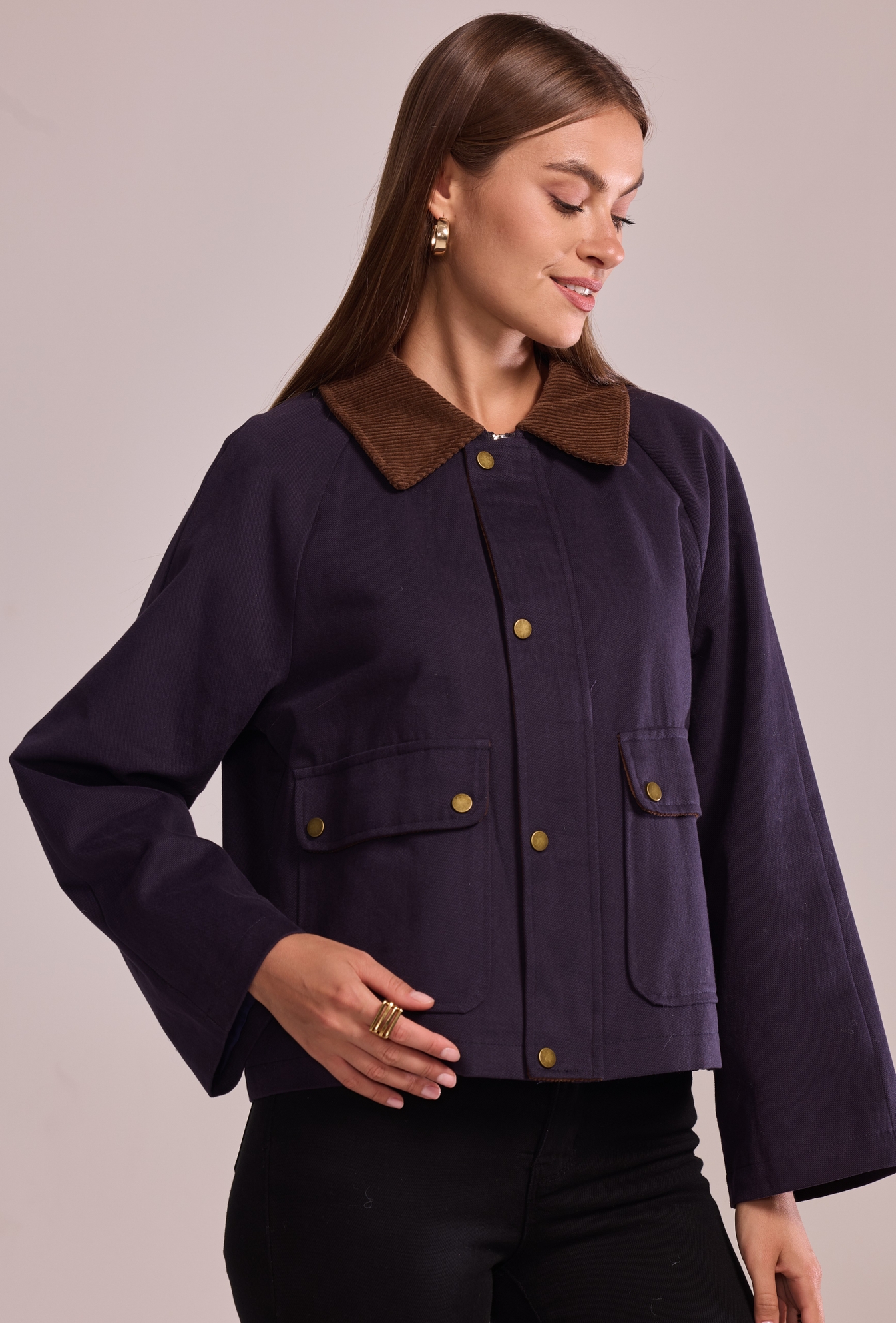 La veste tissu robuste de printemps