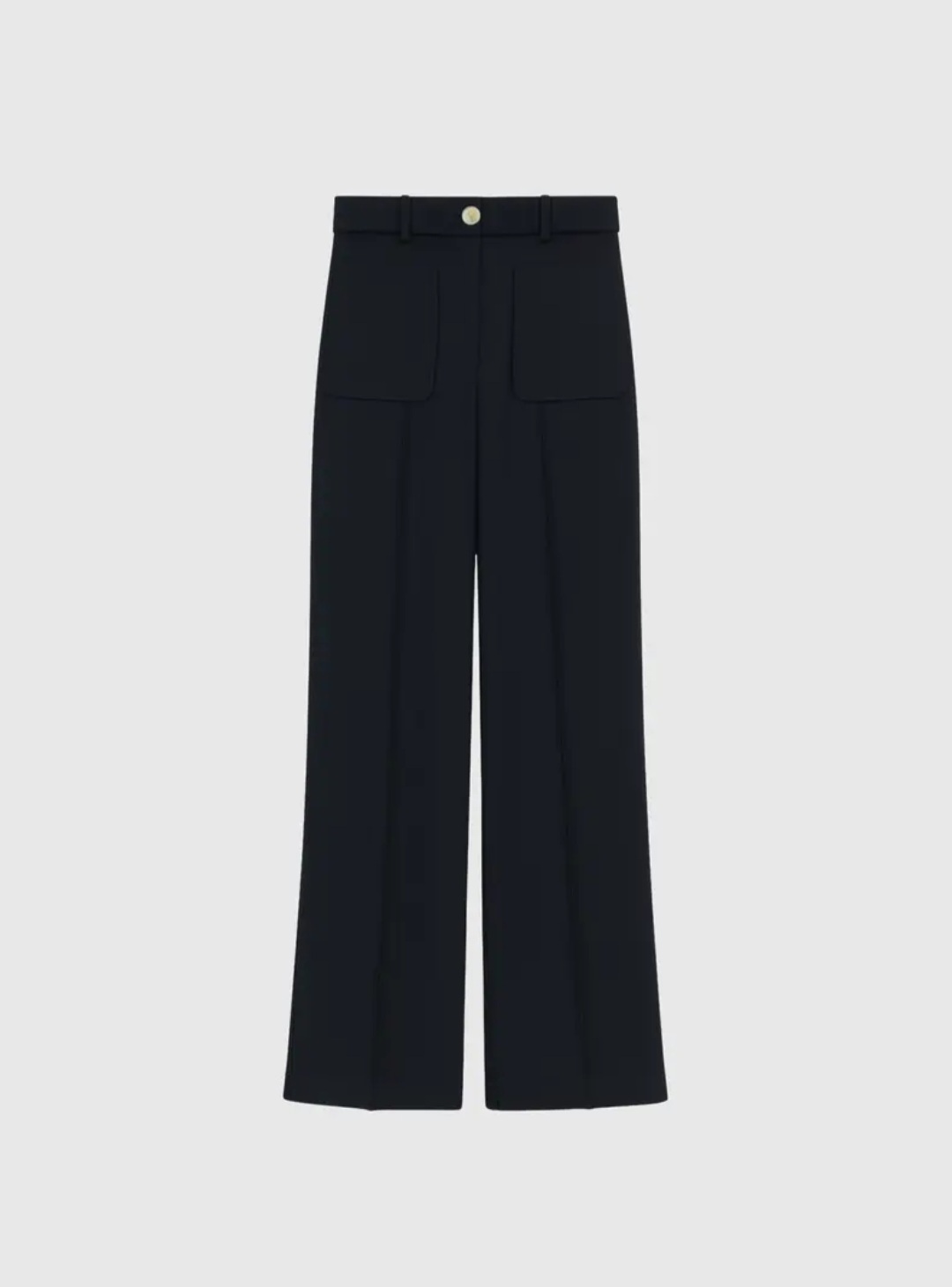 Pantalon poches plaquées élégant