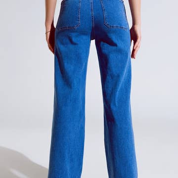 Le jean Skinny jambes évasées
