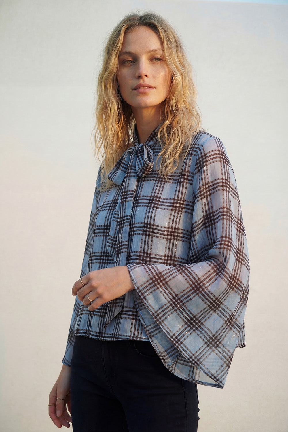 Le chemisier en chiffon l